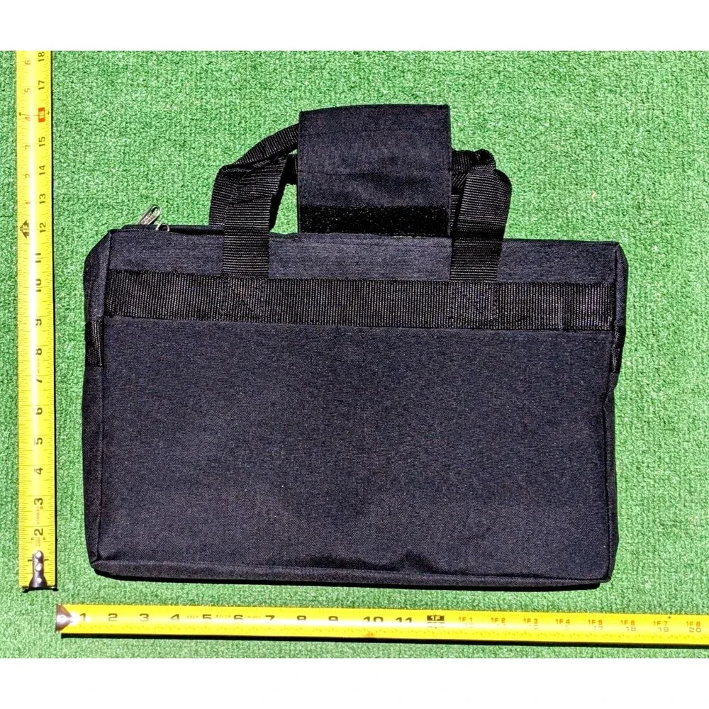 Messenger Carry Case Computer Laptop Shoulder Strap Bag Multipocket Handbag NIP